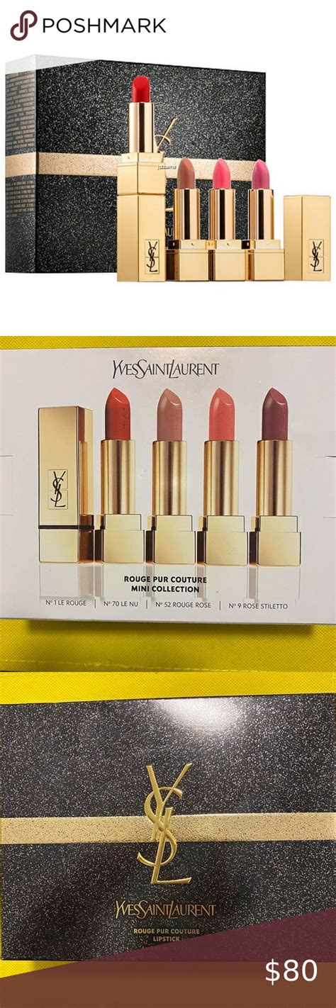 yves saint laurent lipstick trio|ysl discontinued lipstick.